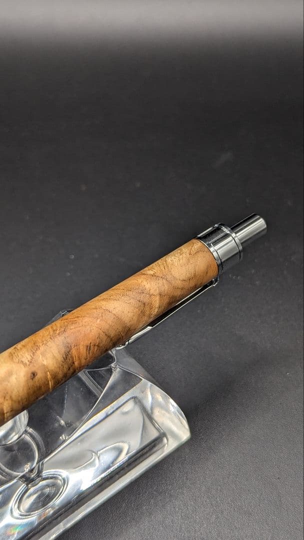 260ペン工房翌檜　マーブルウッド　木軸シャーペン　木軸ボールペン