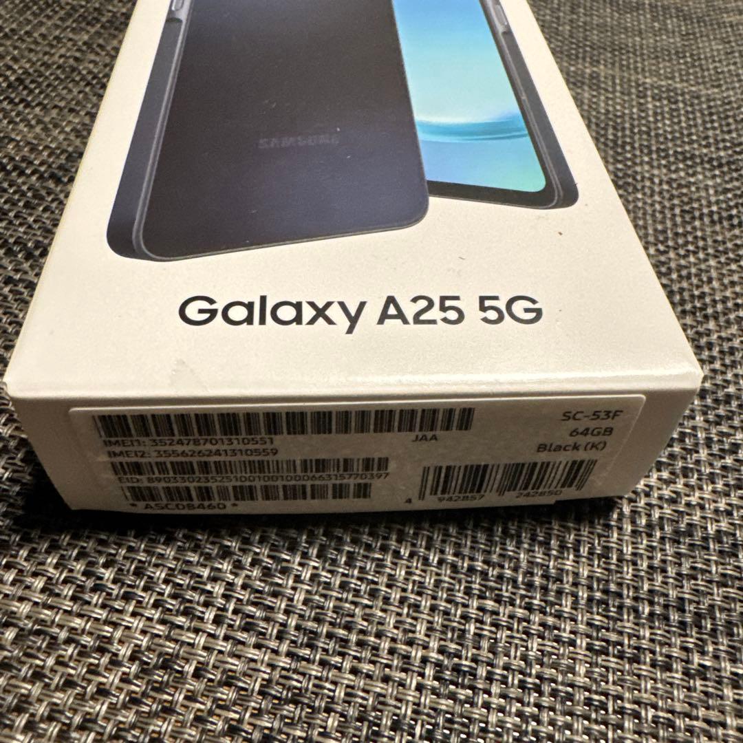 Samsung Galaxy A25 5G 64GB ブラックドコモ
