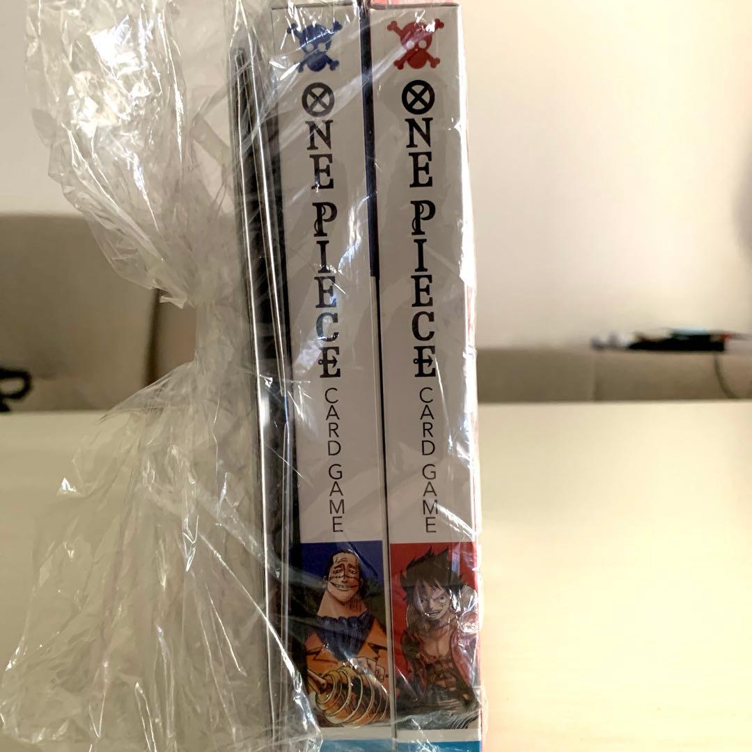 ワンピース カードゲーム 4パックセット、ストレージBox付き