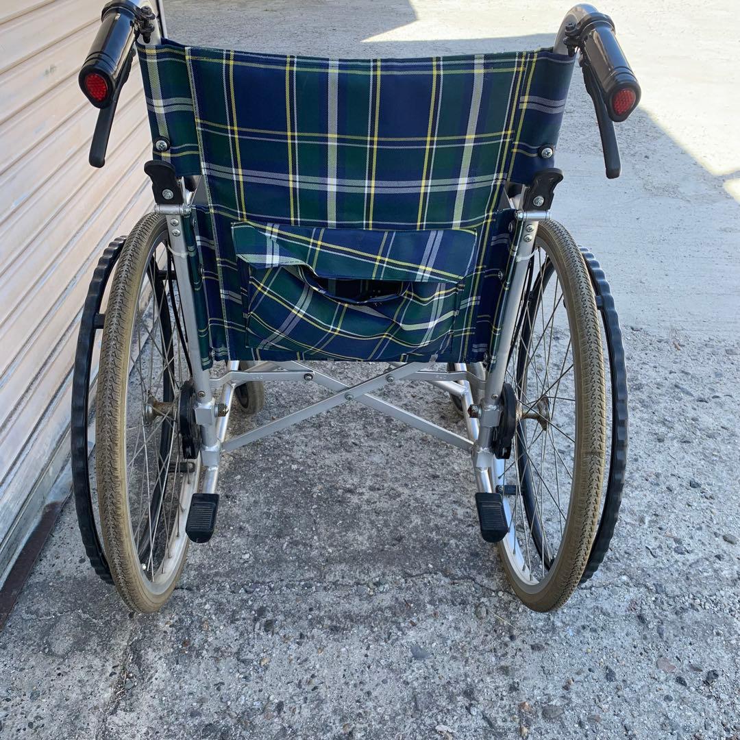 本日価格【KAWAMURA】カワムラサイクル　自走式車椅子　ノーパンクタイヤ