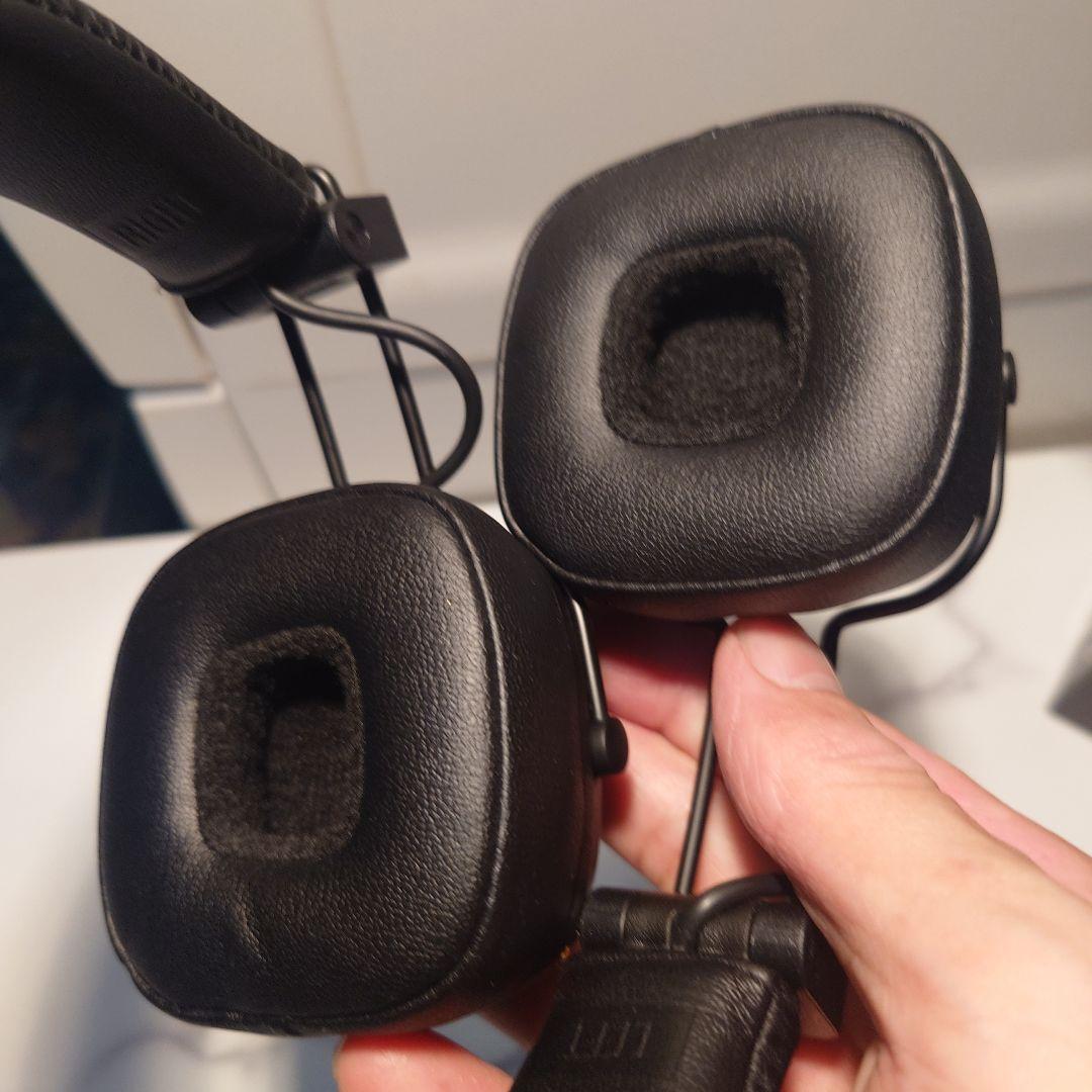 美品　Marshall Major V ワイヤレスヘッドフォン ブラック