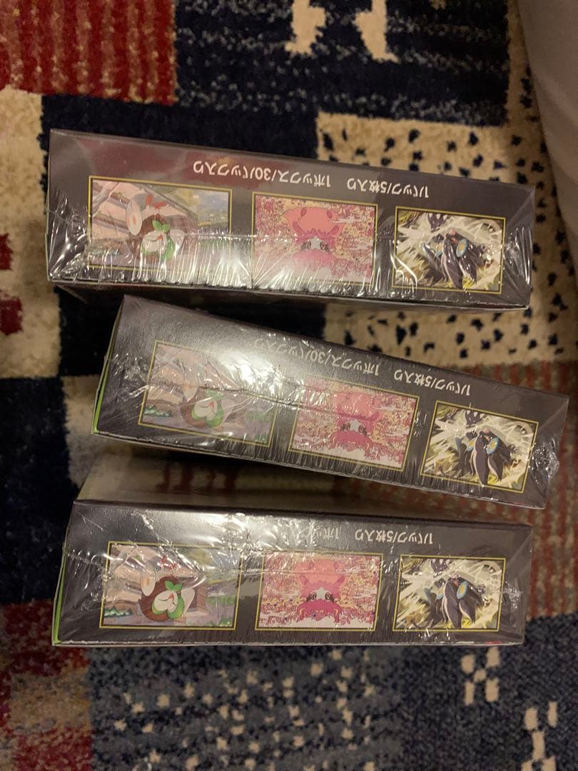 ポケモンカードゲーム ムニキスゼロ　3BOX シュウリンク付き