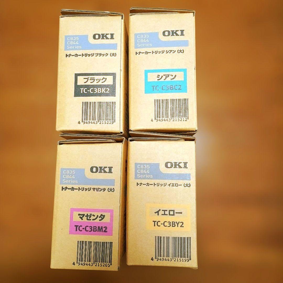 OKI 純正トナーカートリッジ （大）４色セット