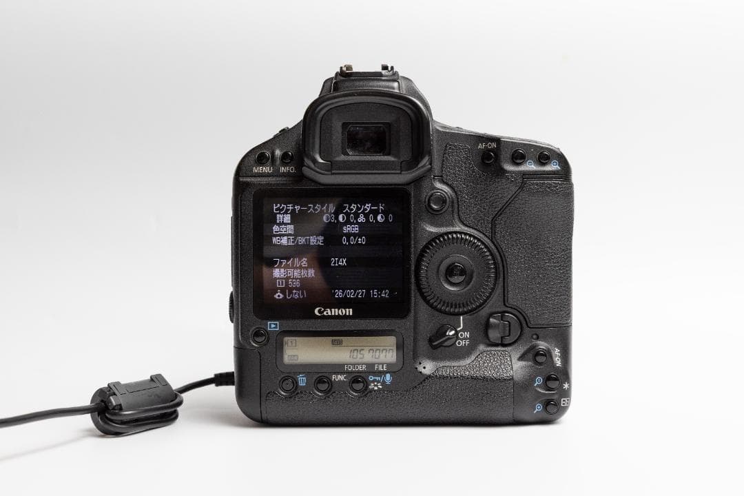 キヤノン EOS-1D mark3 、DCカプラー DR-E4、充電器