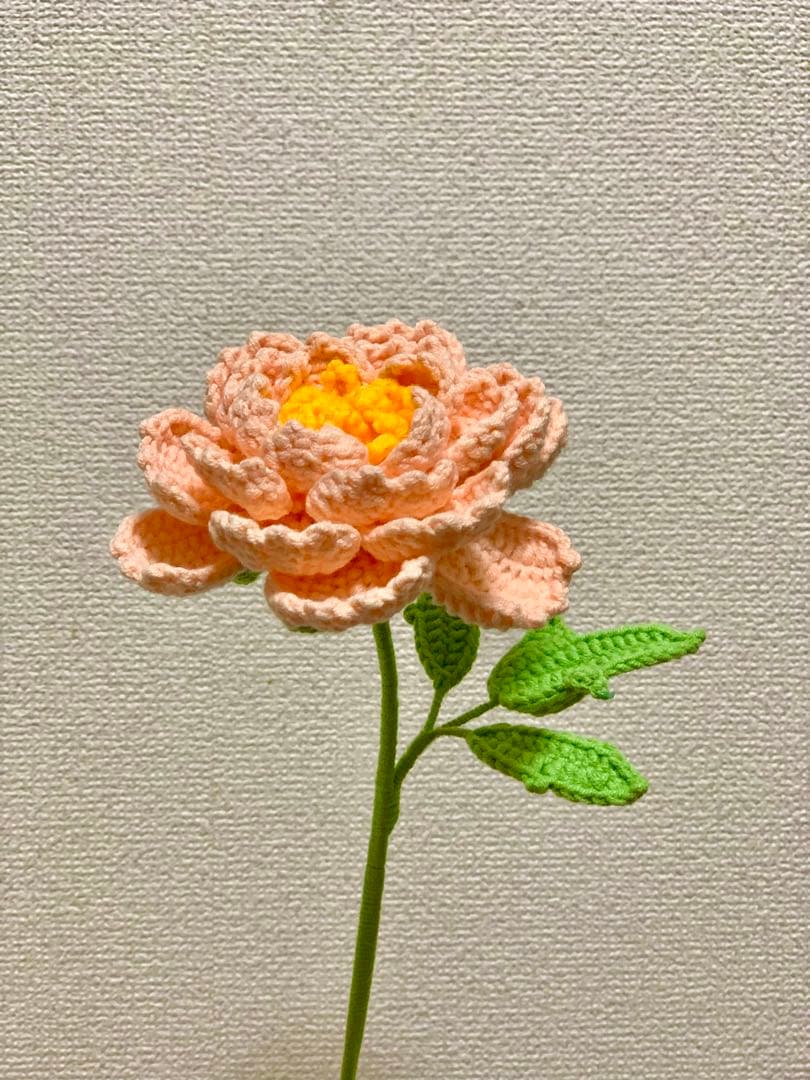 母の日ギフト♡かぎ針編みのフラワー花束（枯れない花）