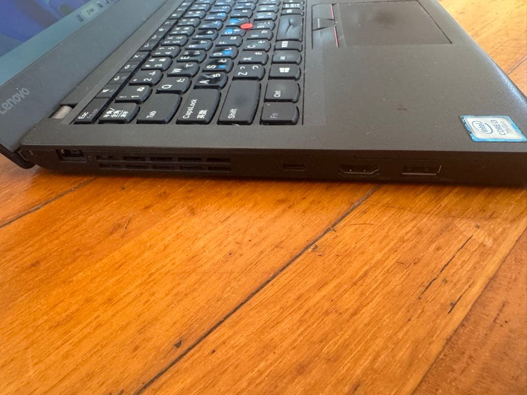 第七世代Core-i3 LenovoX270 メモリ4GB/SSD128GB