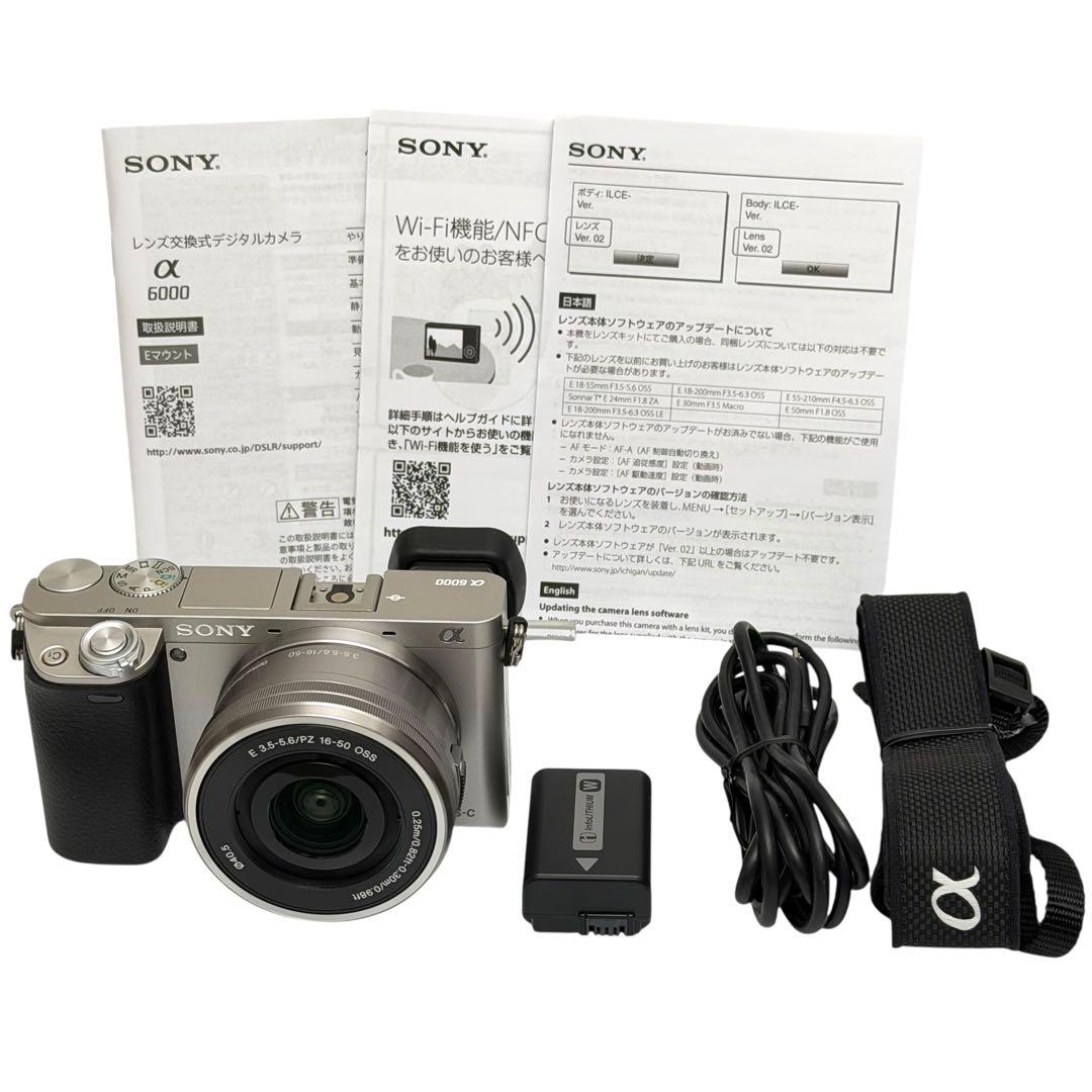 SONY α6000パワーズームレンズキット E PZ 16-50mm