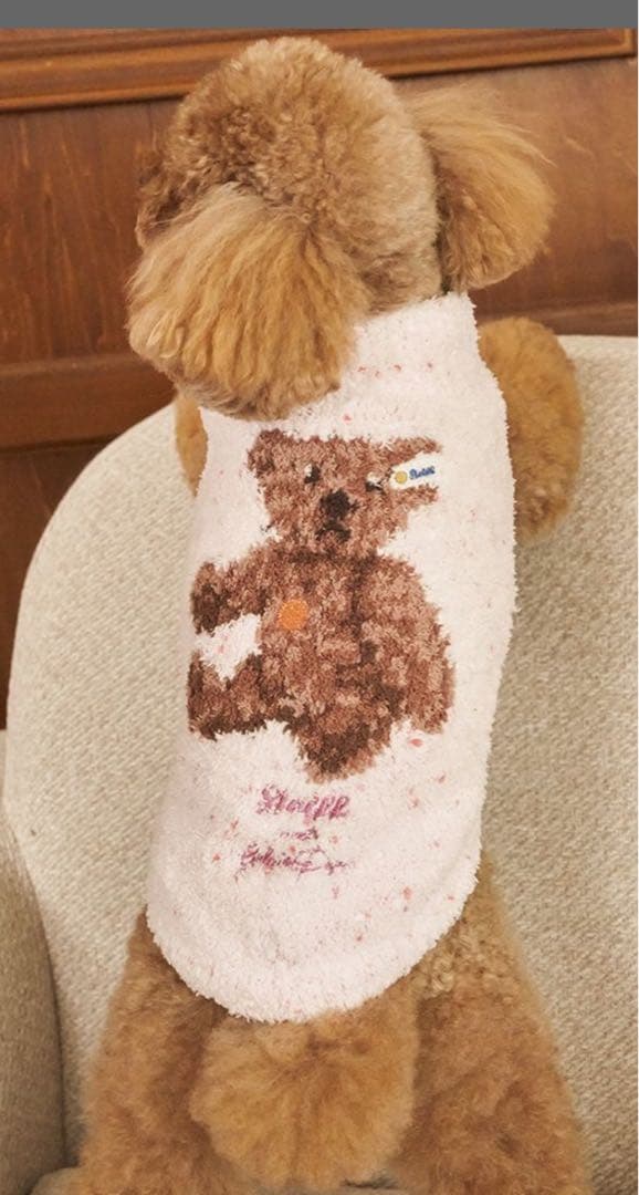 新品✨ジェラートピケ　ジェラピケ　犬服　猫服　ピンク　つぶつぶ　プルオーバー