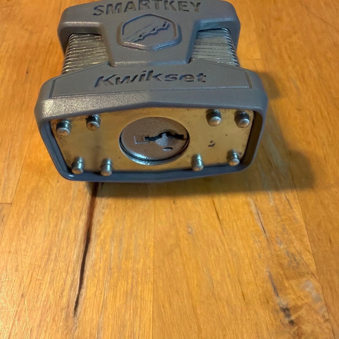 Kwikset SMARTKEY 南京錠 鍵2本付き
