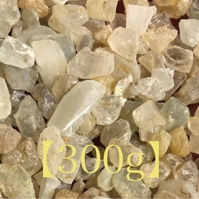 300★数量限定★希少レア♢天然非加熱【300gナチュラルトパーズさざれ】❤️