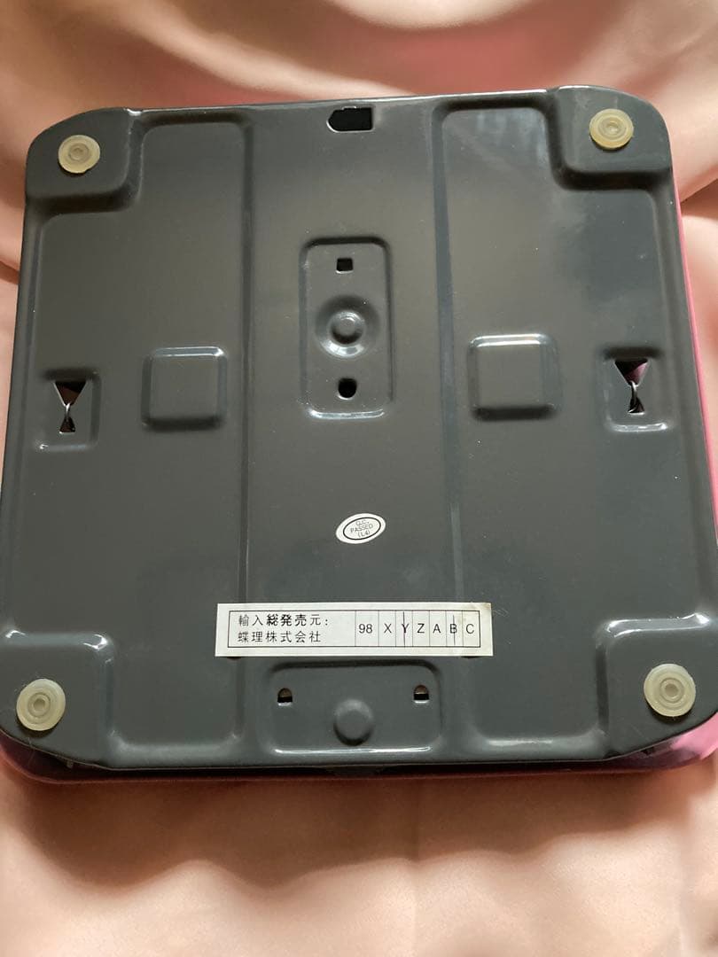 キティ　カオハナ　千鳥　体重計 ピンク　新品　ジャンク品