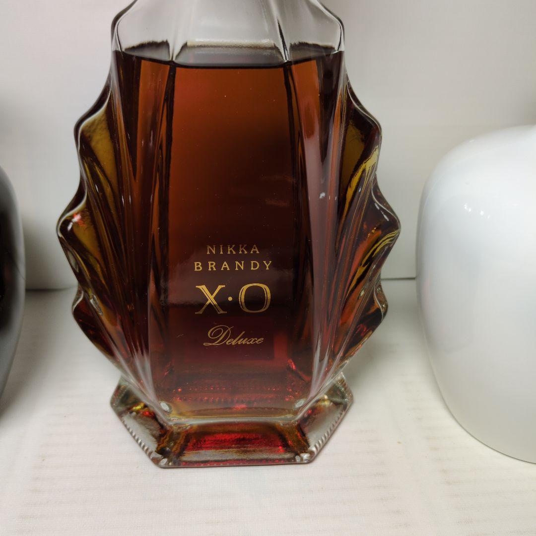 NIKKA BRANDY XO ニッカアップルワインデラックス 3本セット 古酒