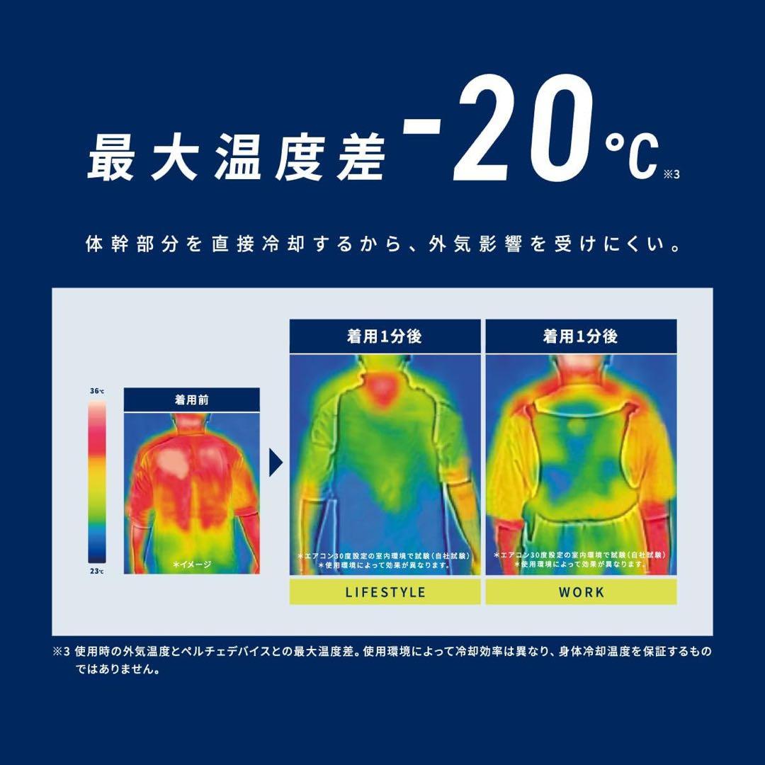 FREEZE TECH 氷撃＋　ペルチェベスト