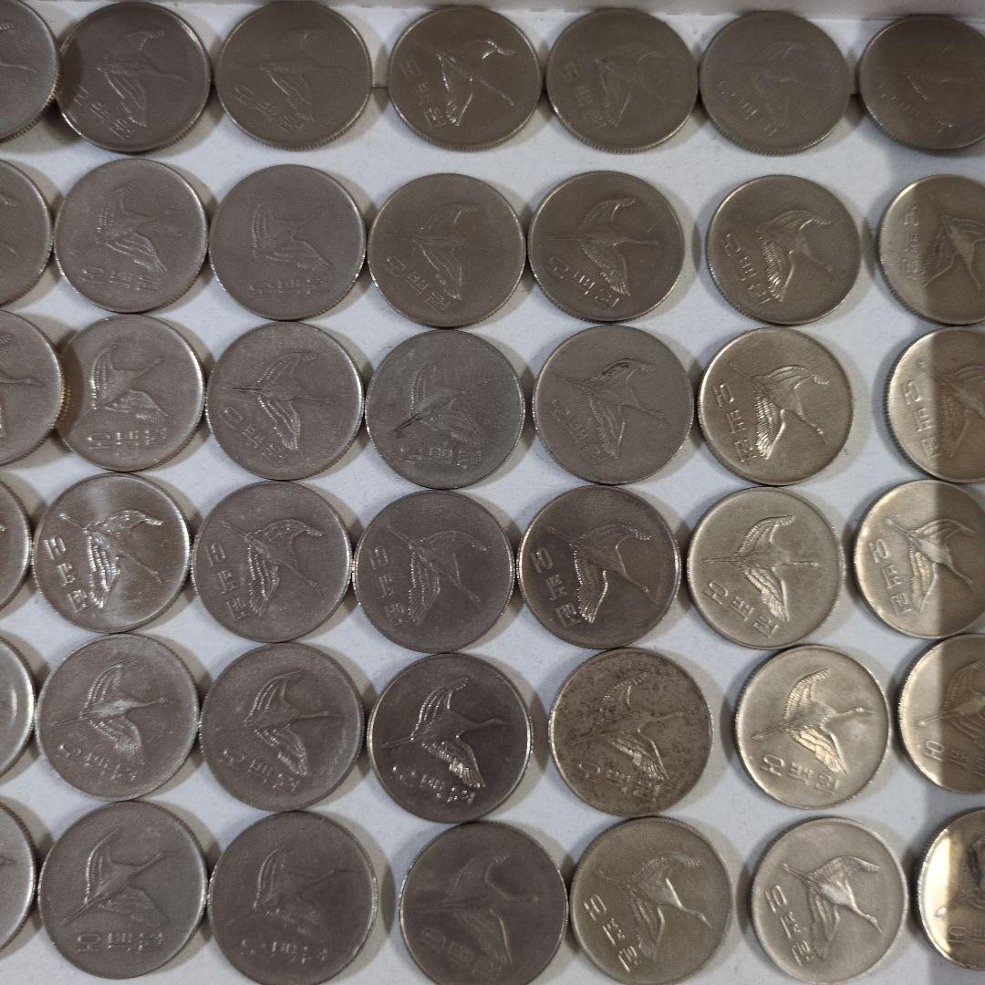 韓国　コレクション　500ウォン硬貨　まとめ