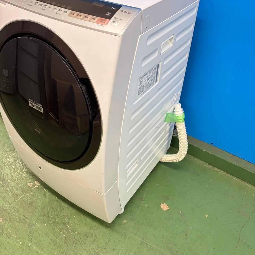 800 日立　一人暮らし　洗濯11キロ　乾燥6キロ　極美品　ドラム式洗濯機