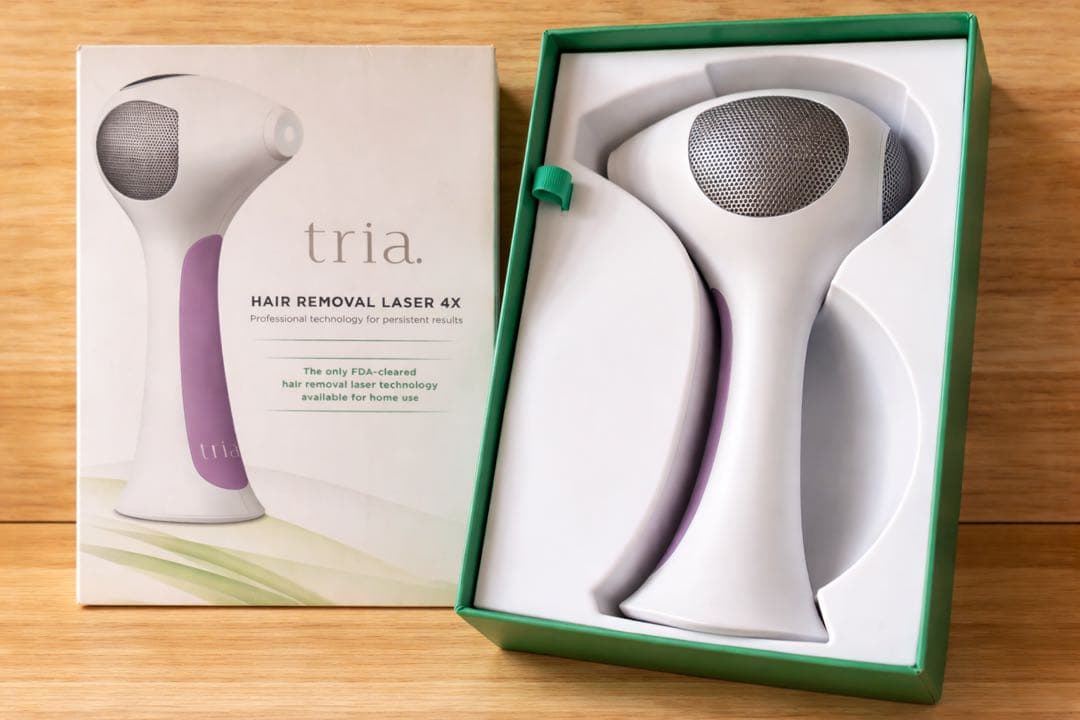 【期間限定値下げ中/ほぼ新品】tria(トリア)パーソナルレーザー脱毛機4X