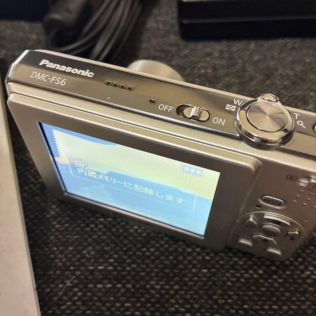 Panasonic LUMIX DMC-FS6 シルバー デジタルカメラ