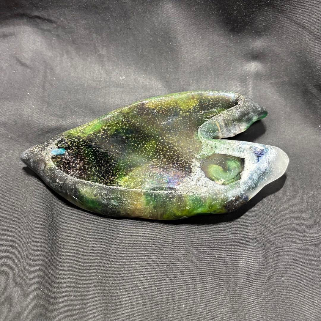 パートドヴェール　蜻蛉　皿　エミールガレ　アマルリックワルター