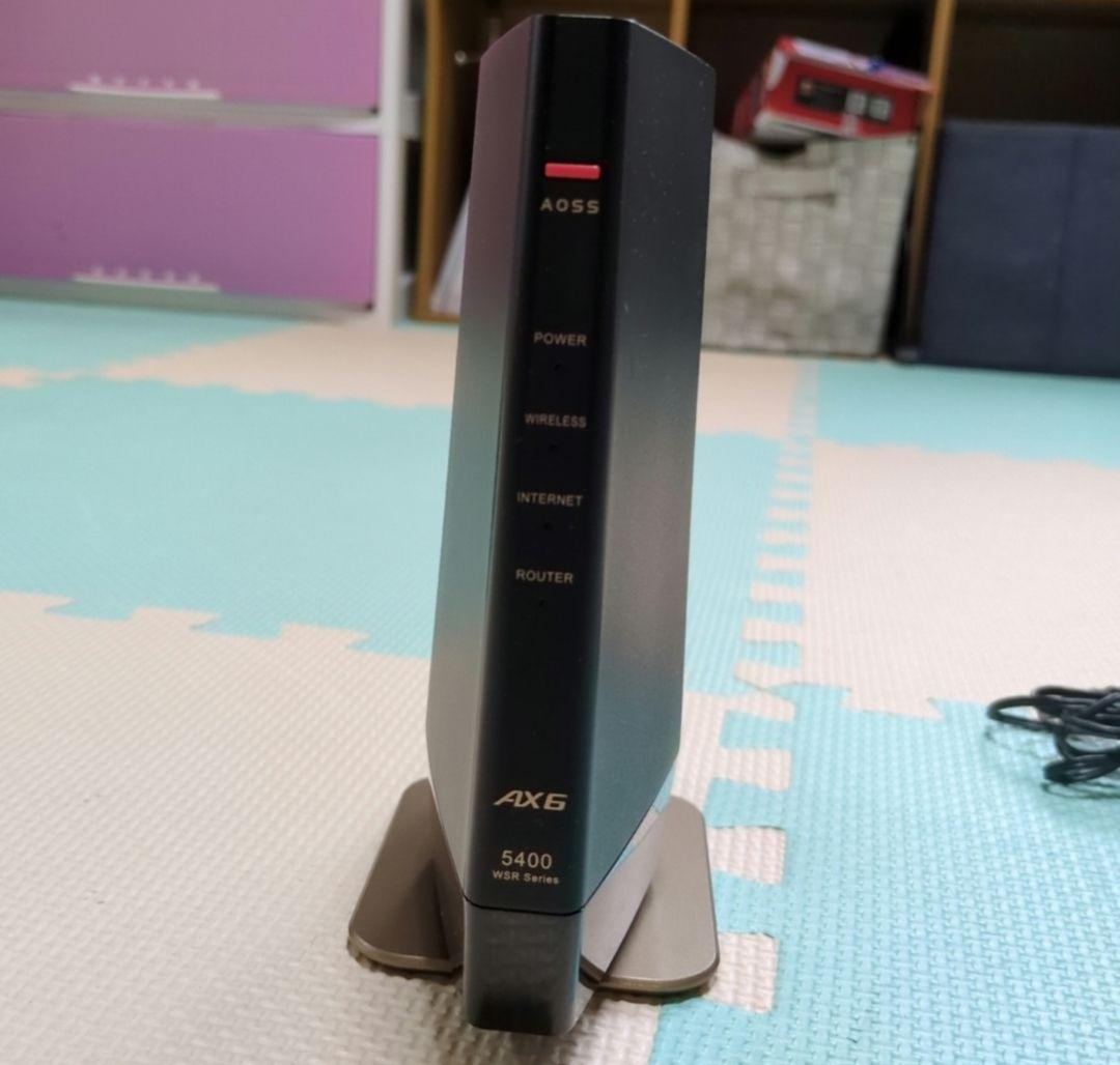 BUFFALO Wi-Fi 6 無線ルーターWSR-5400AX6S/DMB