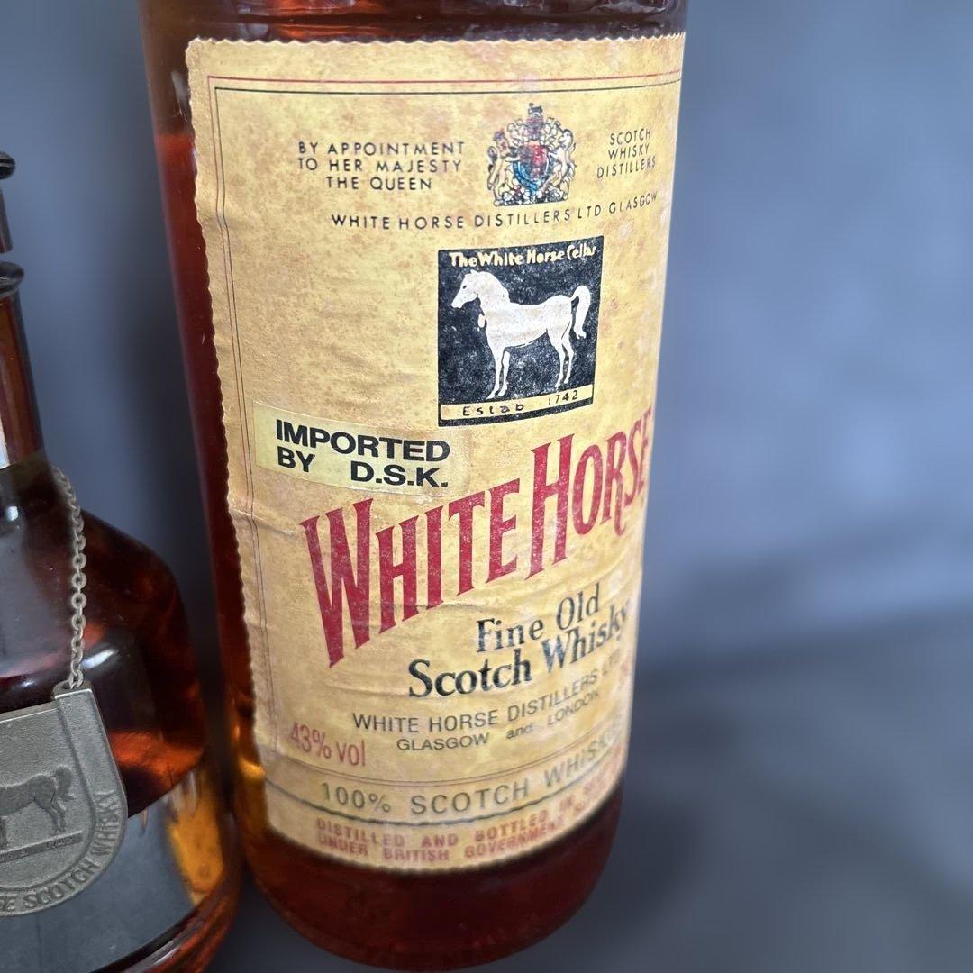 ２本　【稀少品・未開封】WHITE HORSE ホワイトホース　特級