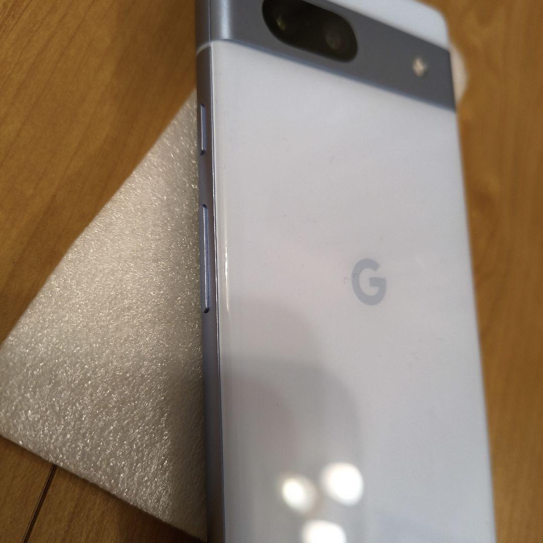 【極美品】Google Pixel7a スマートフォン 本体 水色　特記事項あり