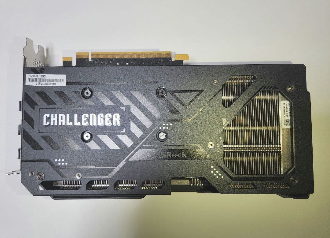 ASRock Intel ARC B580 グラフィックボード