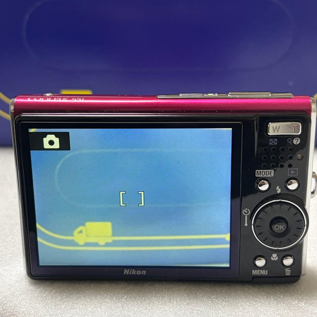Nikon COOLPIX S51 ピンク【動作確認済み】