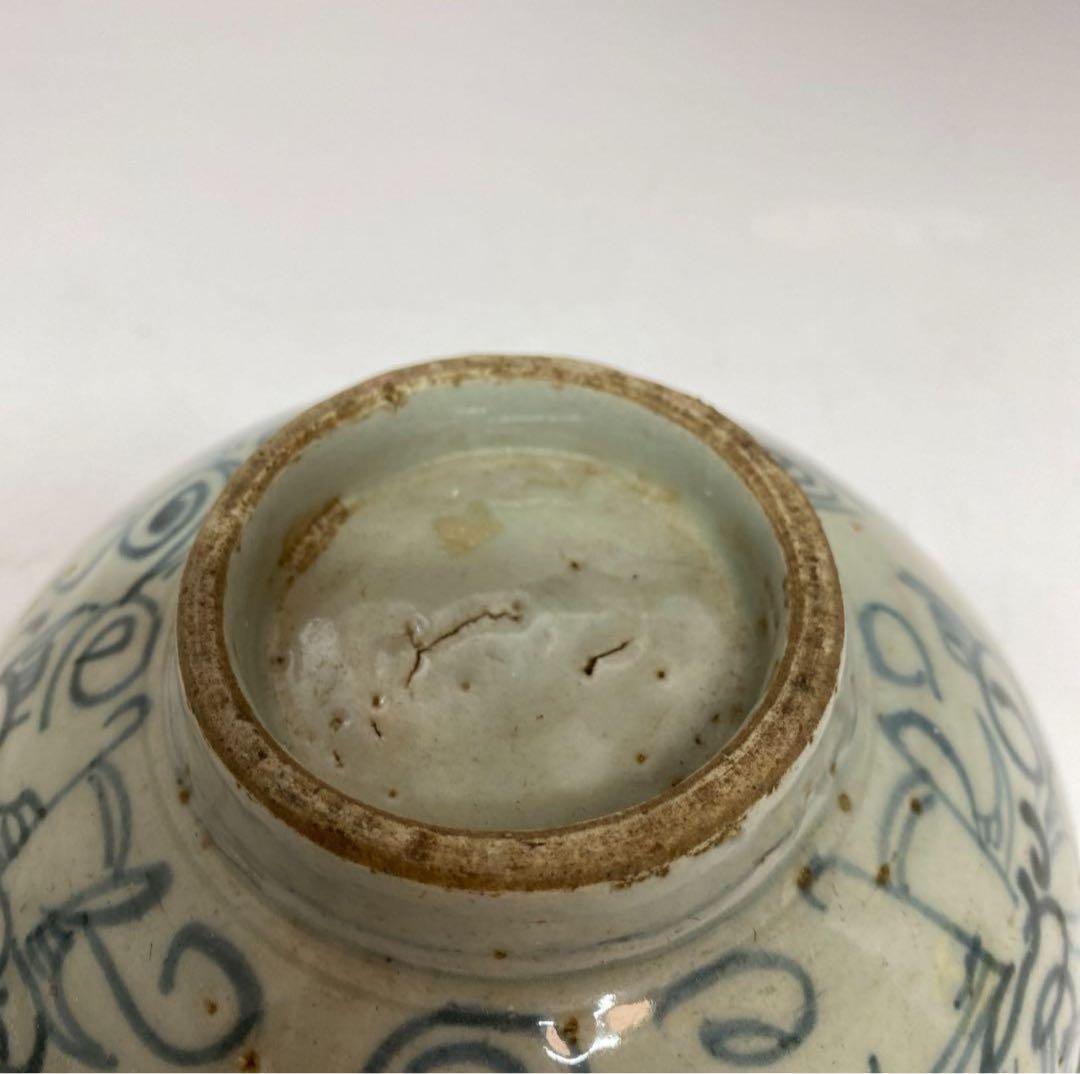 16世期　安南染付茶碗　16cm