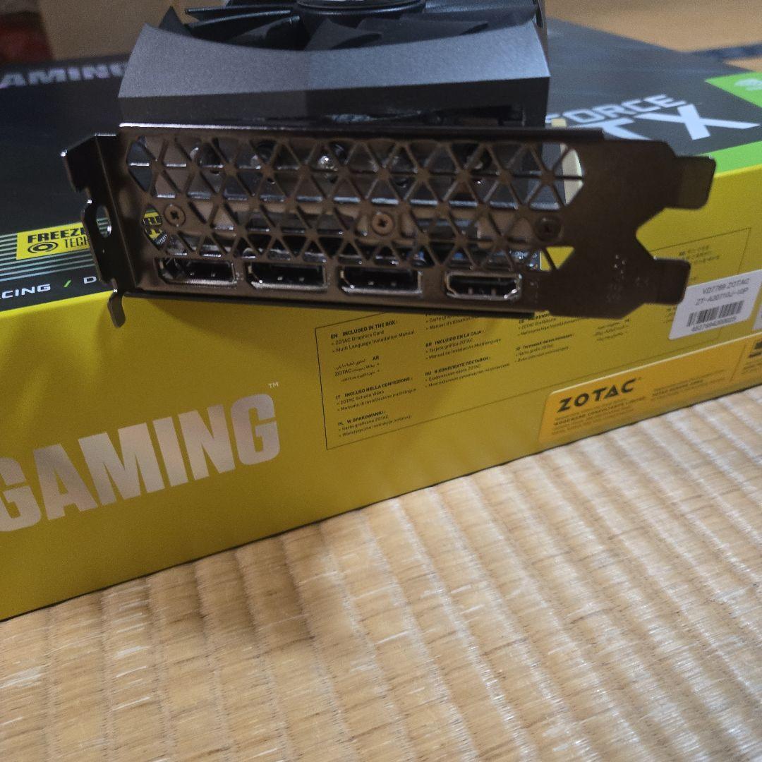 グラフィックボード・グラボ・ビデオカード ZOTAC RTX3070ti 8G
