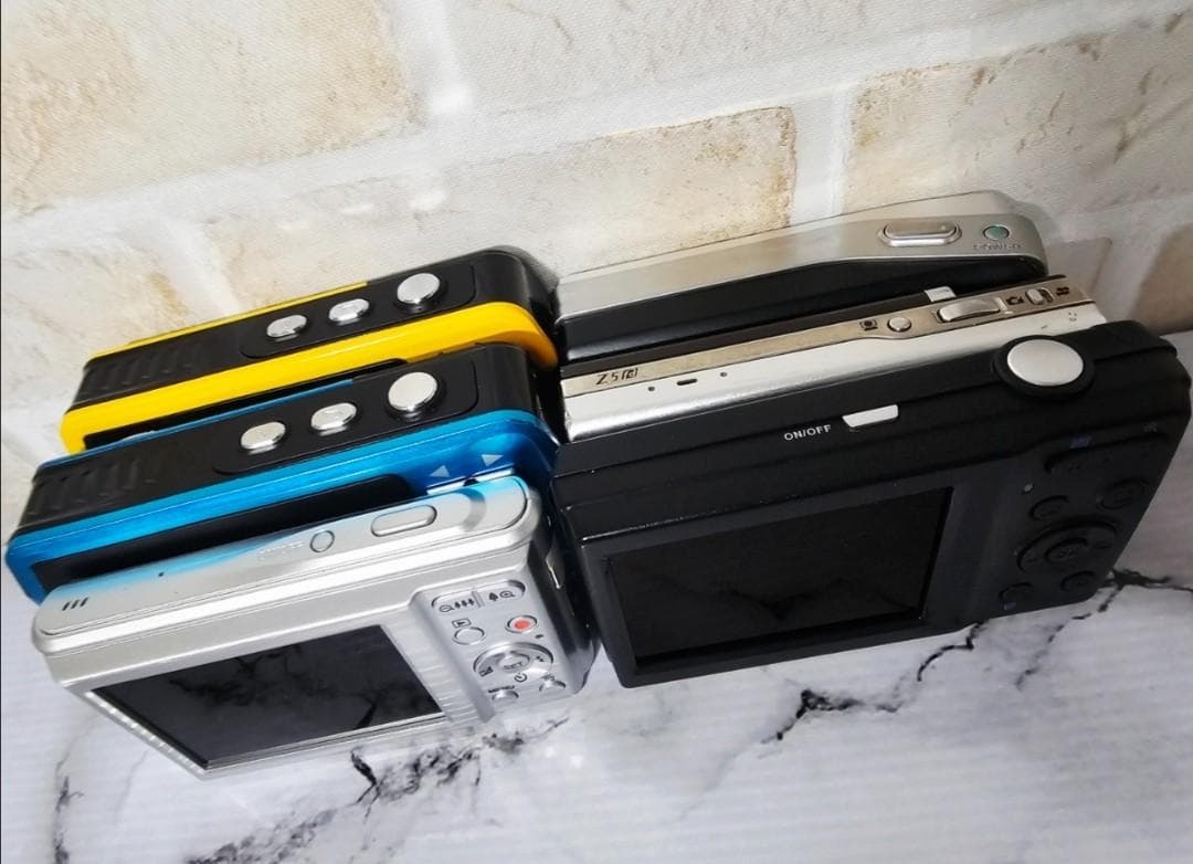【RR97】デジカメ ６台 まとめ売り