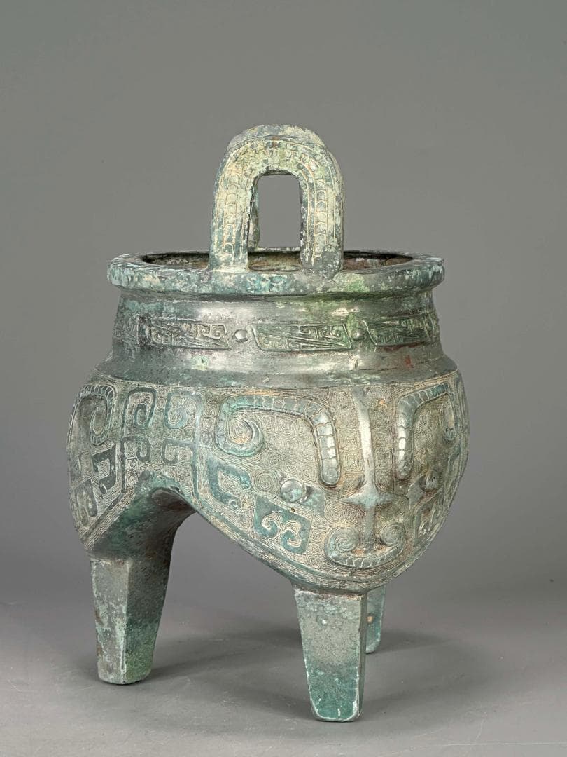 UA3-1中国美術　古銅製　青銅器　香炉　時代香炉　唐物　古物