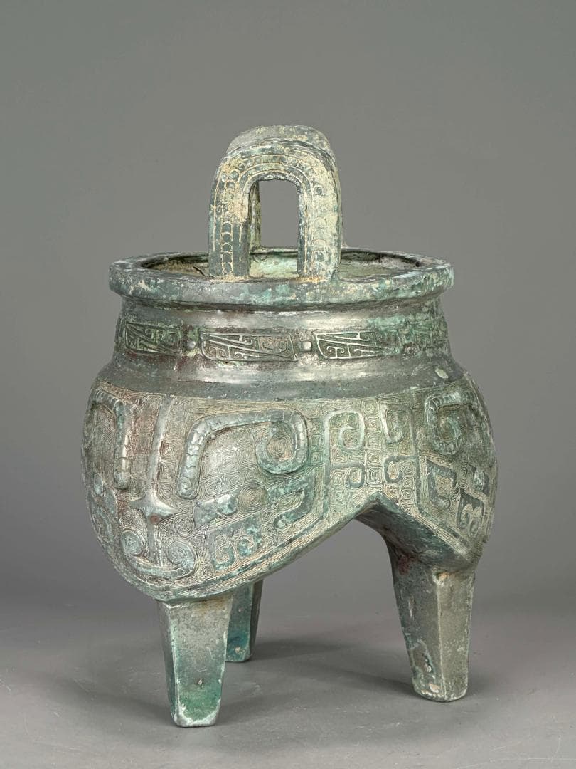 UA3-1中国美術　古銅製　青銅器　香炉　時代香炉　唐物　古物