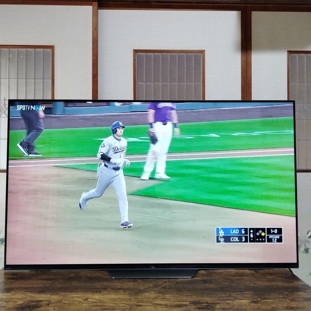 SONY BRAVIA A9F KJ-55A8F 55V型 4K 有機EL TV