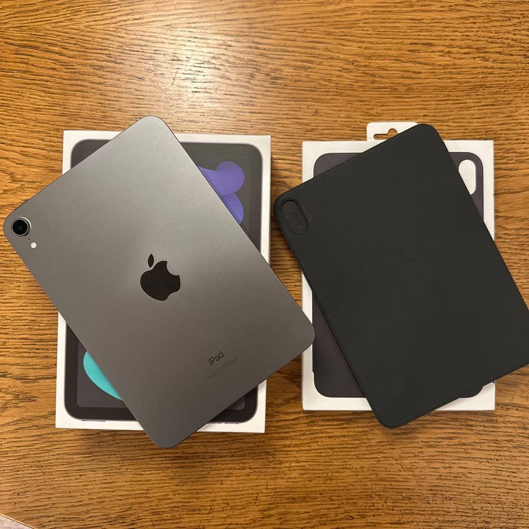 iPad mini(第６世代)スペースグレー + Smart Folioブラック