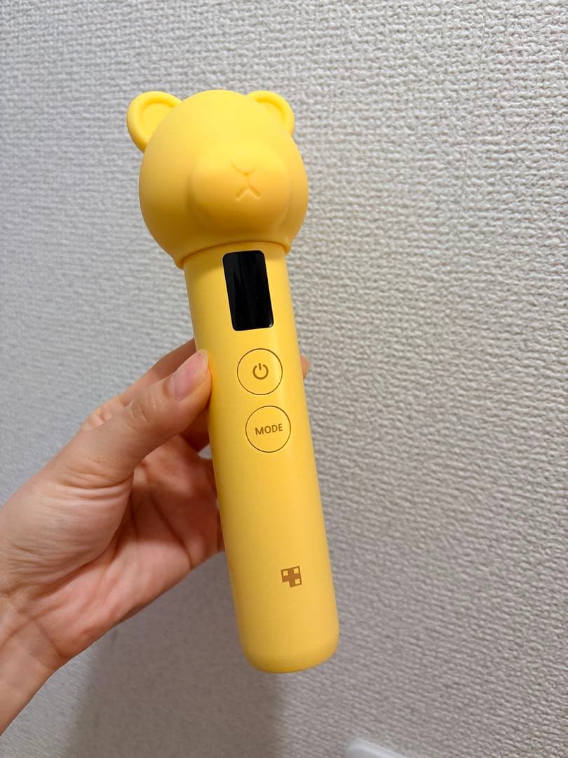 メディキューブ ブースタープロ イエロー くまちゃんヘッド付き