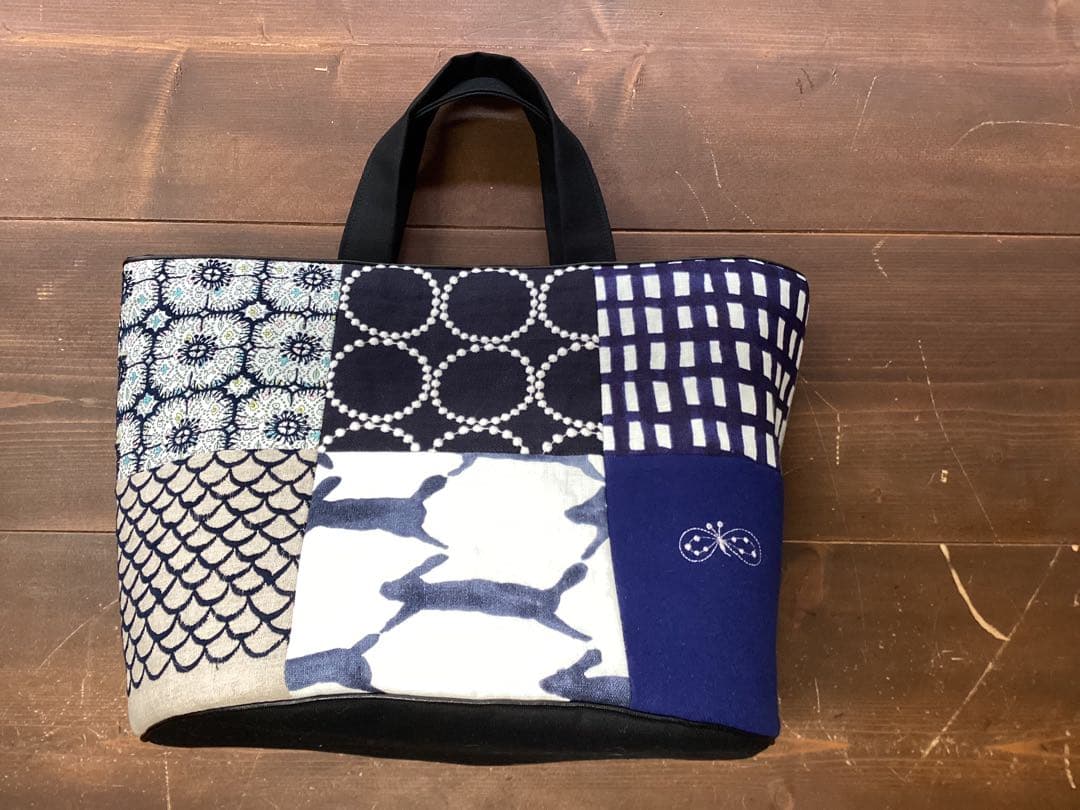 ミナペルホネンハンドメイド・ト-トバッグ‼︎