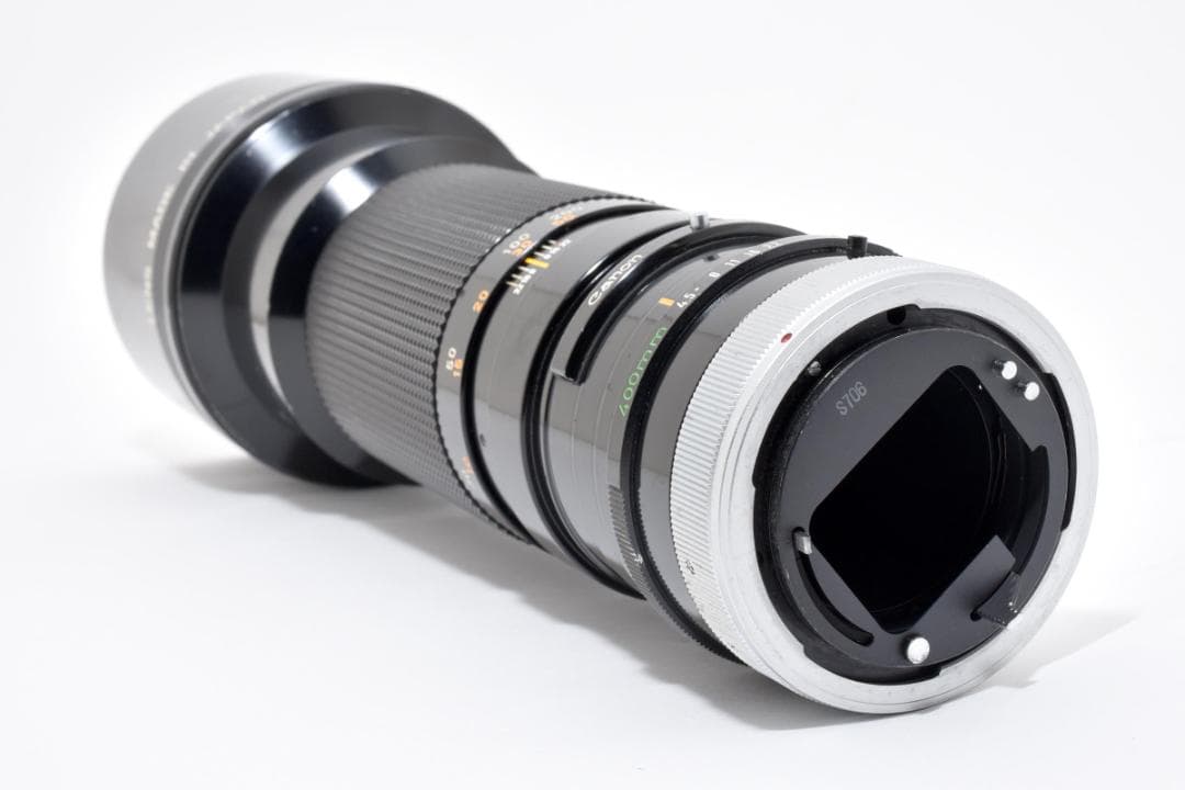 【迫力の400mm】 キャノン FD 400mm F4.5 S.S.C カメラ