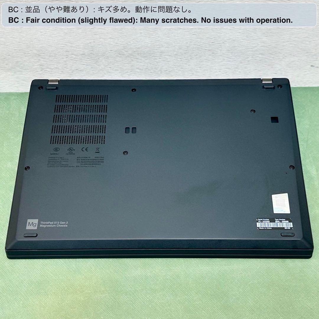 Windowsノート本体 Lenovo ThinkPad X13 Gen2 i5-1135G7