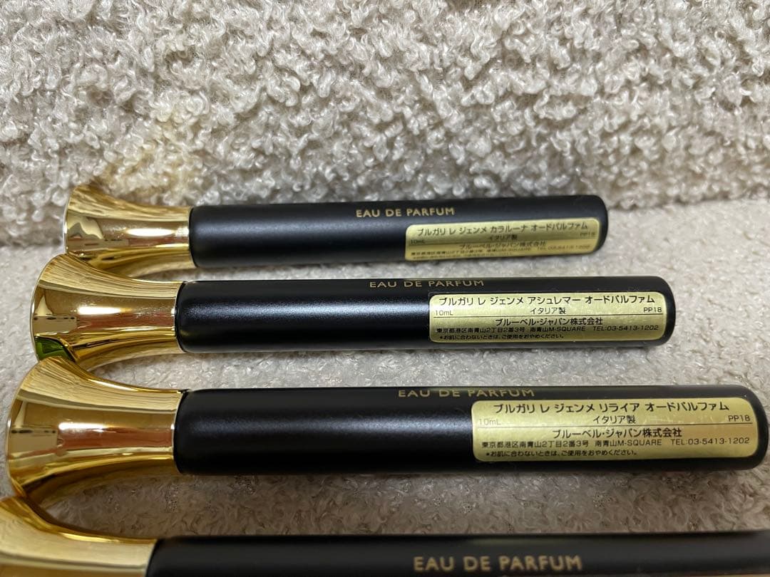 ブルガリ　レジェンメ　5本セット 10ml 最高級香水　新品　50ml