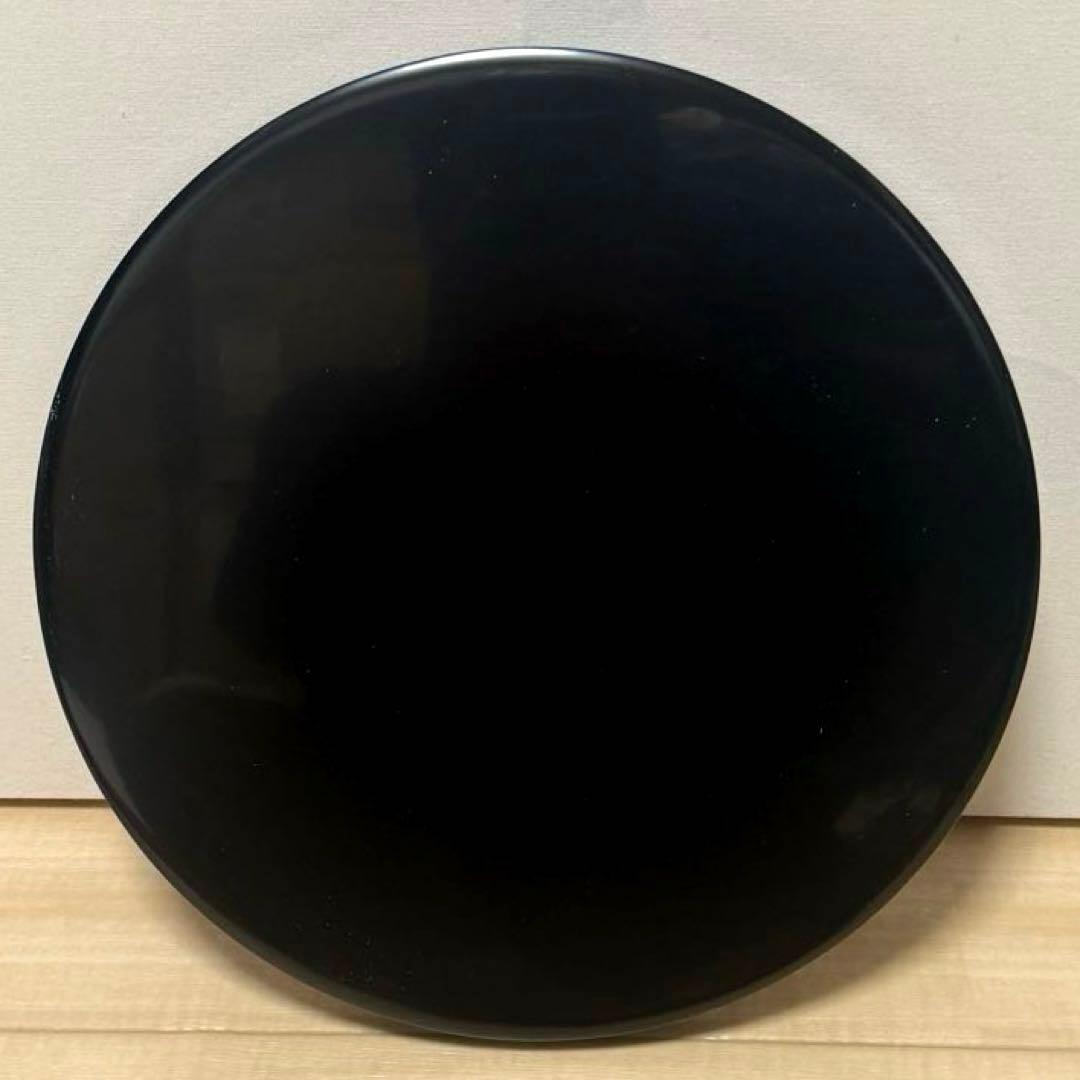 【極美品】輪島塗 大雅堂 丸盆 2枚セット（尺・9寸）布着本堅地 桐箱入