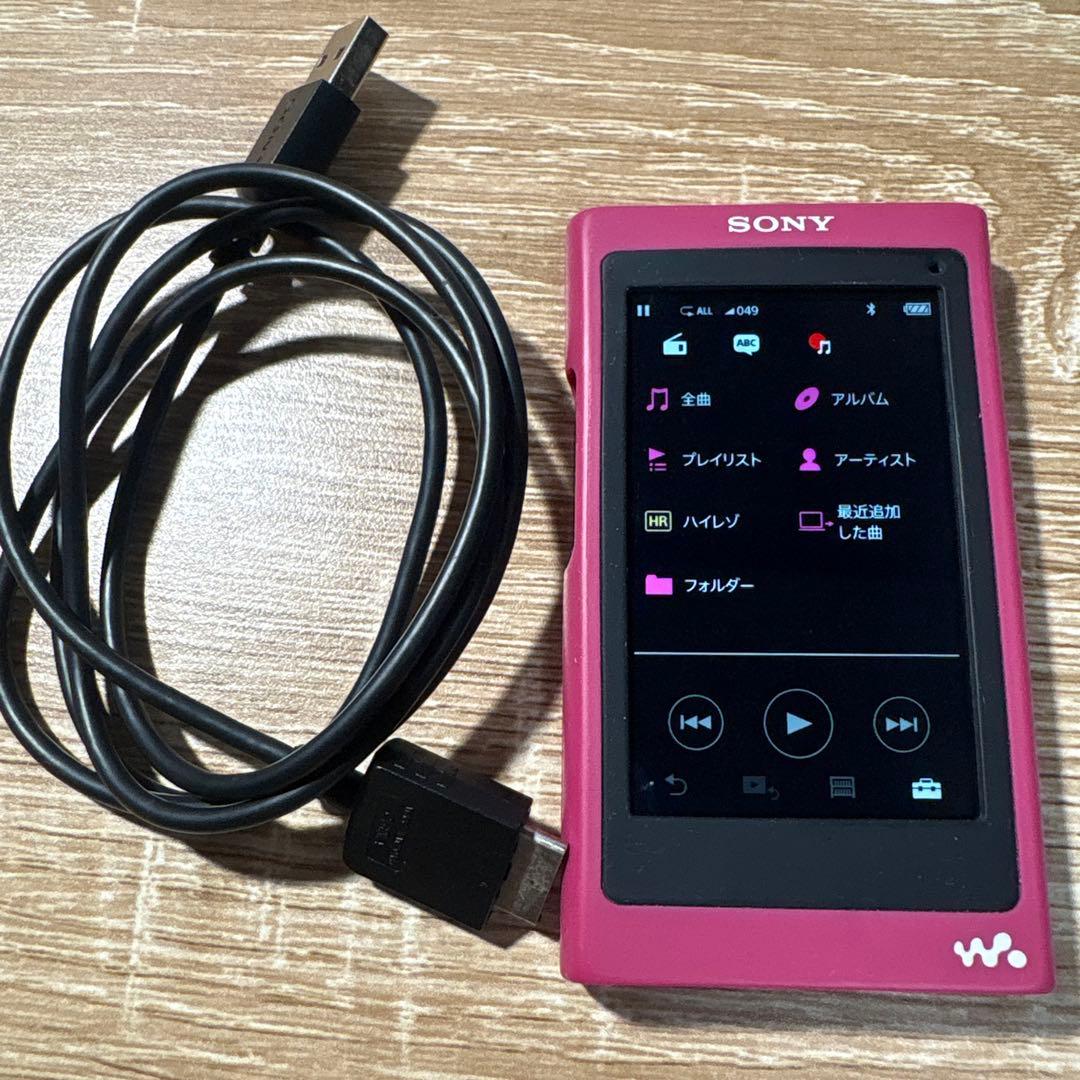 SONY Walkman NW A35 ケース　ケーブル　128GBカード付