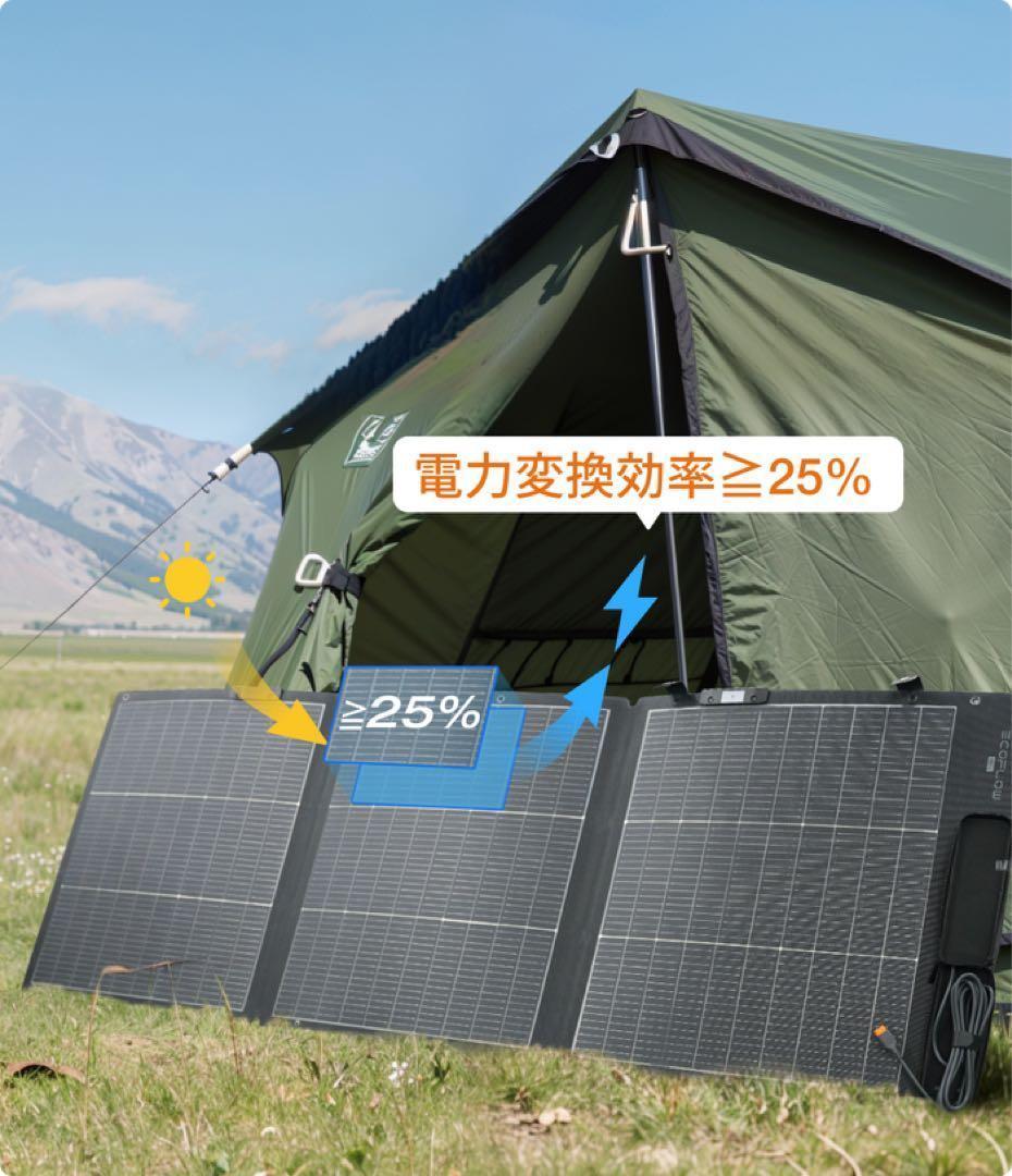 EcoFlow 160W軽量両面ソーラーパネル