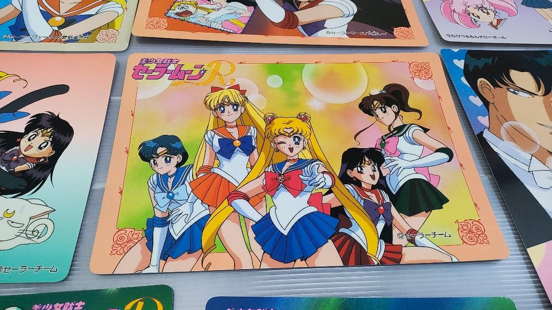 セーラームーン バンプレカード ジャンボカードダス 21枚セット