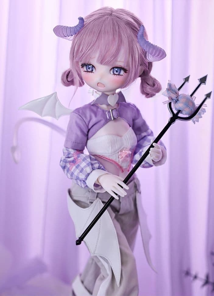 AX997 BJD 1/4 ドール本体 Lamb 球体関節人形 ハンドメイド