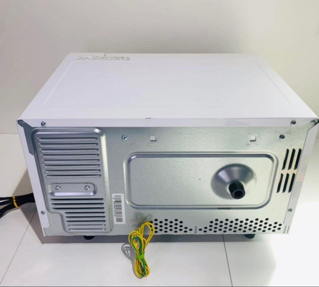 SHA-22R ホワイト 電子レンジ 回転皿付き