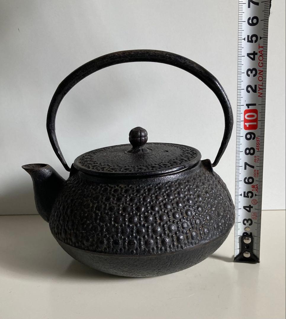 南部鉄器 鉄瓶 岩鋳 茶こし付き 本場南部盛岡 工芸品