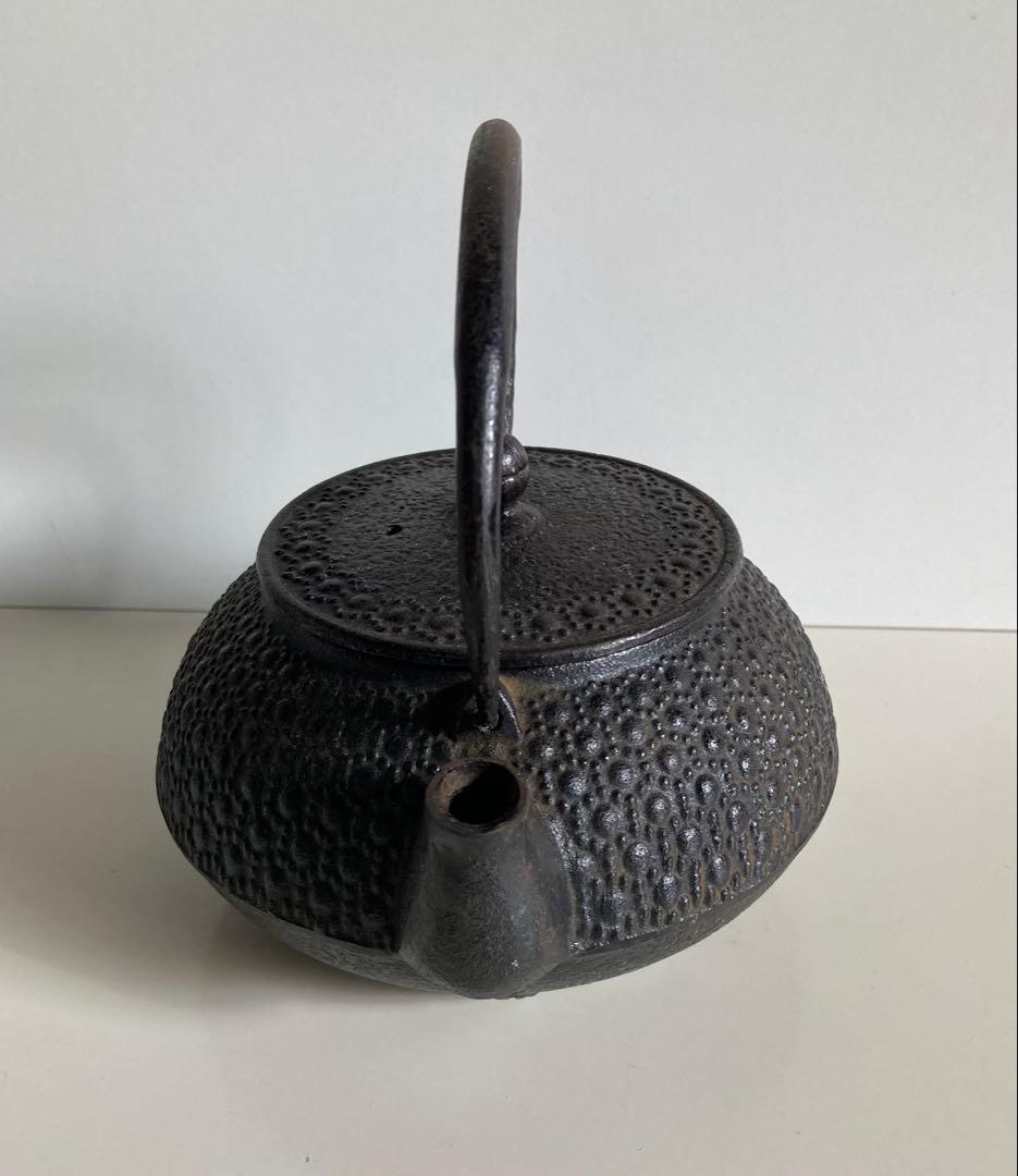 南部鉄器 鉄瓶 岩鋳 茶こし付き 本場南部盛岡 工芸品