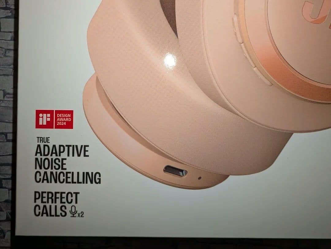 JBL LIVE 770NC ワイヤレスヘッドホン ピンク