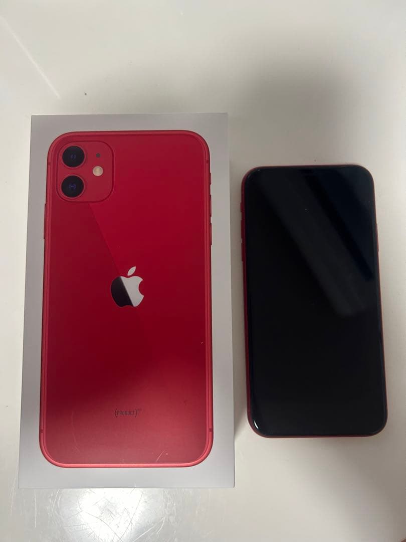 iPhone 11 (PRODUCT)RED 64 GB SIMフリー