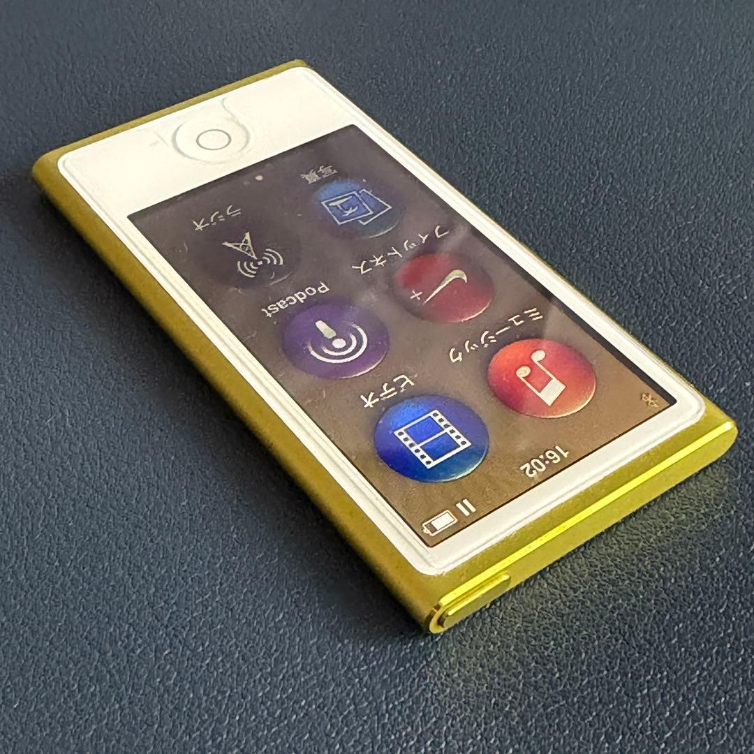 Apple iPod nano 第7世代16GB MD476JA 動作確認済